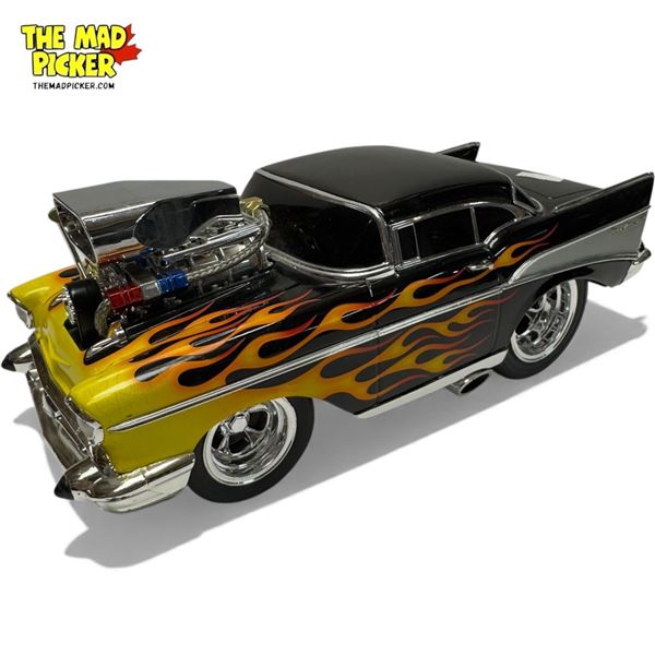 Muscle Machines Hot Rod Chevy Bel Air Diecast Car