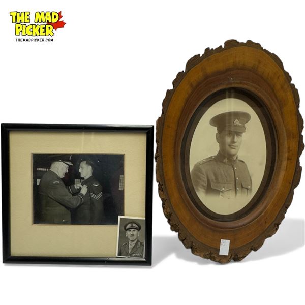 3x Vintage Military Photos