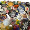 Image 3 : Collection Of Vintage Pin Backs: Fraggle Rock, Looney Tunes, McDonalds, & More