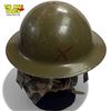 Image 3 : Canadian WWII Military Helmet With Liner & 2 Scarves