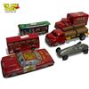 Image 1 : 6x Vintage Toys: Dinky Toys, Tin Litho Fire Car/PIE Movers Van, & More