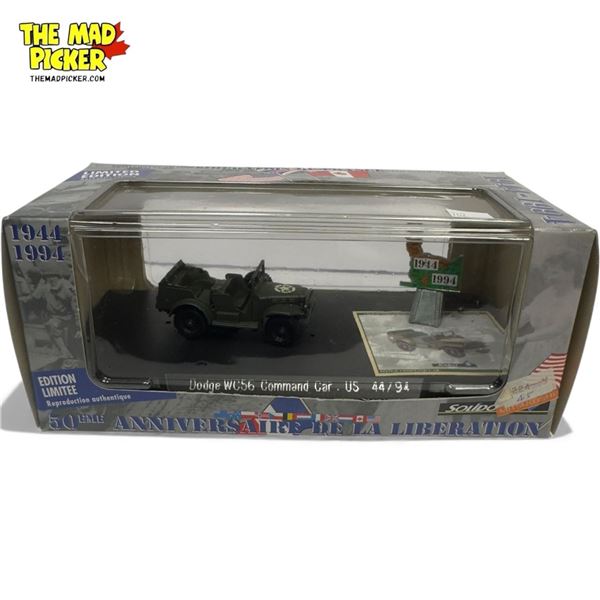 Vintage Solido Limited Edition 1944-1994 Dodge WC56 Command Car US Die Cast Toy