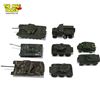 Image 3 : 8x Vintage Diecast Military Toys: Dinky & Corgi (Tanks & Transport Trucks)
