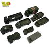 Image 2 : 9x Vintage Dinky Diecast Military Toys: Transport Cars, Medical Van, Tank