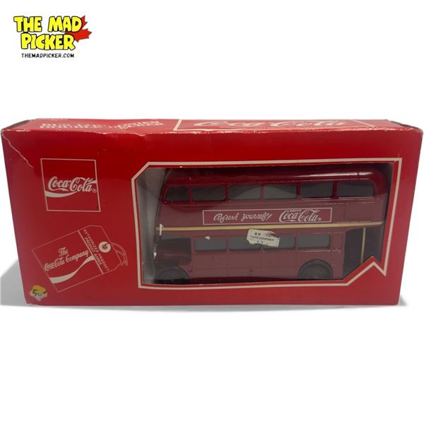 1979 Coca-Cola Die Cast Double Deck Bus