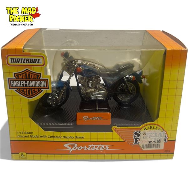 Matchbox Harley-Davidson Sportster 1:15 Scale Die Cast Motorcycle