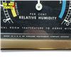 Image 3 : Mid Century Modern Airguide Temperature/ Humidity Gauge