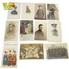 Image 1 : Assorted Vintage WWI British Military Studio Shot Postcards