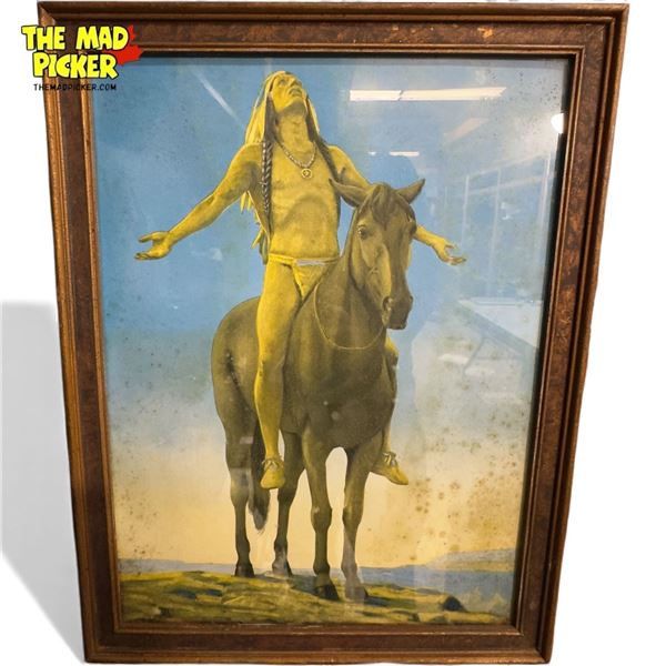 Art Deco Cyrus Edwin Dallin Print "Appeal To The Great Spirit"