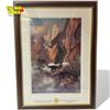 Image 1 : 1987 Ted Blaylock Signed Print "Save The Eagle, From Sea To Shining Sea"