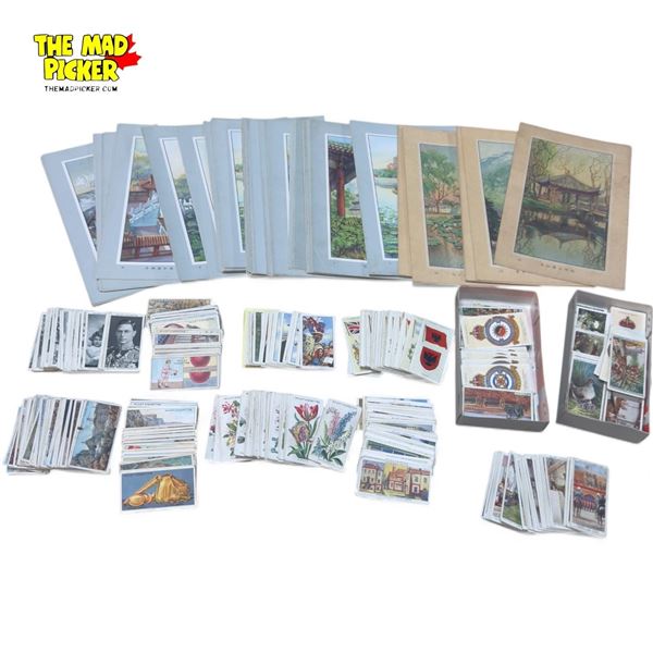 Assorted Vintage Cigarette Cards: RAF Badges, Do You Know?, Products Of The World, & More