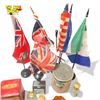 Image 5 : Vintage Variety: Flags, Office Tools, Tins, Perfume, Perfume Bottle, & More