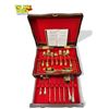 Image 1 : Vintage Royal Sealy Gold Plated Cutlery Set With Case