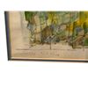 Image 2 : 1980 Artist Signed Original Watercolour Abstract Painting On Canvas