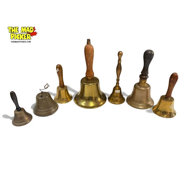 7x Vintage Bells