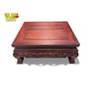 Image 1 : Vintage Chinese Rosewood Food Dog & Figural Face Detail Footstool