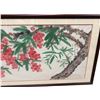 Image 4 : Vintage Original Asian Watercolour Floral Painting With