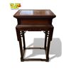 Image 1 : Vintage Chinese Tall Standing Wooden Side Table