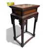 Image 5 : Vintage Chinese Tall Standing Wooden Side Table
