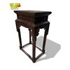 Image 1 : Vintage Chinese Tall Standing Wooden Side Table