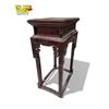Image 3 : Vintage Chinese Tall Standing Wooden Side Table