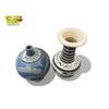 Image 2 : 2x Vintage Pottery Vases
