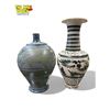 Image 3 : 2x Vintage Pottery Vases