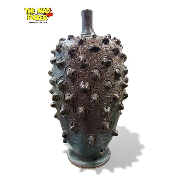 Vintage Pottery Spiked Vase