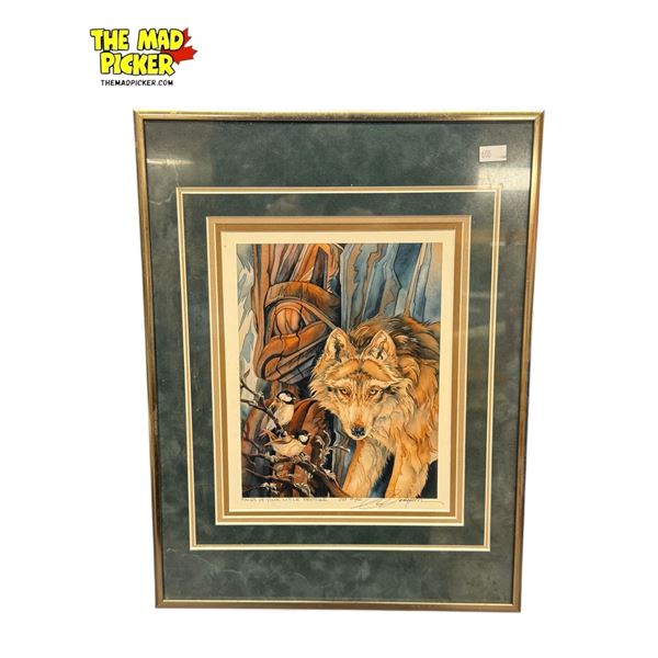 Jody Bergsma Signed L.E.P. "Faces Of Your Little Brother" 237/450