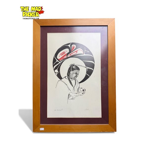 Vintage G.A. Rosetti Signed First Nations Artist L.E.P. 10/105