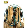 Image 2 : Large Vintage First Nations Handmade Dream Catcher With Feather, Fur, & Bead Work Details