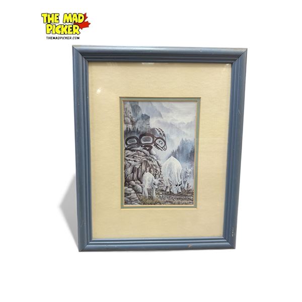 Sue Coleman Print "The Mountain Goat"