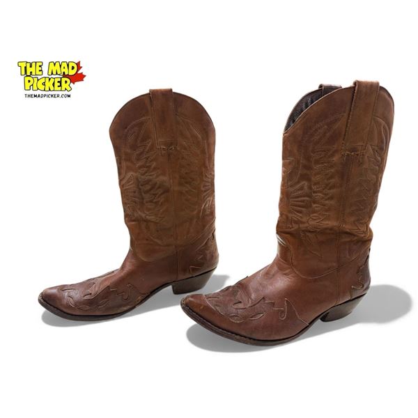 Vintage Leather Cowboy Boots