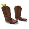 Image 2 : Vintage Leather Cowboy Boots