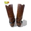 Image 4 : Vintage Durango West Leather Cowboy Boots Size 10.5