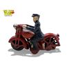 Image 3 : Vintage Cast Metal Policeman On Motorcycle