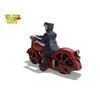 Image 4 : Vintage Cast Metal Policeman On Motorcycle
