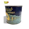 Image 5 : Vintage Canadian Beekist Pure Honey Blue Label Honey Tin