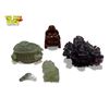 Image 1 : Vintage Collectibles: Sparkling Resin Buddah & Jade Items (Foo Dog, Container, & More)
