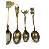 Image 3 : 6x Vintage Silver Spoons: 800, Lion Hallmark, & Sterling