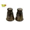 Image 1 : 2x Vintage International Sterling Silver Salt + Pepper Shakers