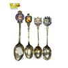 Image 1 : 4x Vintage Silver Collector Spoons: Sterling & Lion Hallmark