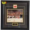Image 2 : Sidney Crosby 2010 Olympic Golden Goal Canada Hockey Photo Framed 18.5x18.5" COA Moments in Time