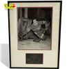 Image 1 : Bill Durnan Montreal Canadiens Hall of Fame Goalie Photo Framed 12x16.5" Moments in Time