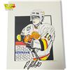 Image 1 : Pavel Bure Autographed Brett Lieberman Watercolor Canucks Print AP 28/50 Framed COA Moments in Time