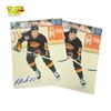 Image 1 : Pavel Bure Autographed Pair of Vintage 8x10 Photos Hockey Collectibles From the Moments in Time