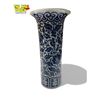 Image 1 : 19th Century Chinese Blue & White Trumpet Shaped Vase