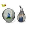 Image 1 : 2x Art Glass Paperweights