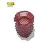 Image 2 : Vintage Fenton Hobnail Opalescent Cranberry Vase