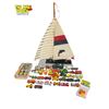 Image 1 : Assorted Toy Cars, Dominos, & Model Sail Ship: Matchbox, Corgi, Ertle, & More